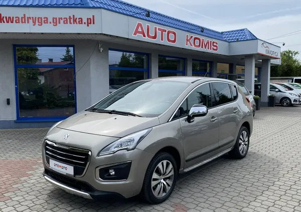 śląskie Peugeot 3008 cena 42900 przebieg: 106000, rok produkcji 2015 z Kargowa